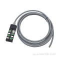 Vattentät M8 Distribution Box 4-port med kabel